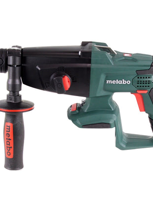 Martillo combinado a batería Metabo KHA 18 LTX 18 V 2,2 J SDS Plus + juego de taladro y cincel de 13 piezas + metaBOX - sin batería, sin cargador