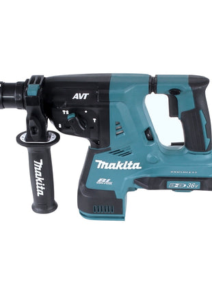 Makita DHR 281 ZJ Akku Bohrhammer 36 V ( 2x 18 V ) 2,8 J SDS Plus Brushless + 13 tlg. Bohrer und Meißel Set + Makpac - ohne Akku, ohne Ladegerät