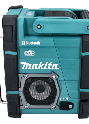 Makita DMR 301 RM radio de obra con batería 12 V máx. - 18 V DAB / DAB+ / Bluetooth + 2x baterías 4,0 Ah + cargador