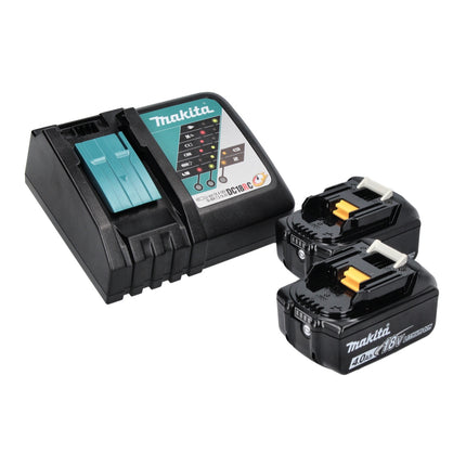 Makita DMR 301 RM akumulatorowe radio budowlane 12 V maks. - 18 V DAB / DAB+ / Bluetooth + 2x akumulator 4,0 Ah + ładowarka
