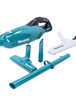 Aspirateur sans fil Makita DCL 280 FZ 18 V sans balais + suceur sol commutable - sans batterie, sans chargeur