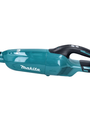 Makita DCL281FZ Aspirateur sans fil 18 V Brushless + Collecteur Cyclone noir sans mécanisme + Buse sol pour tapis - sans batterie, sans chargeur