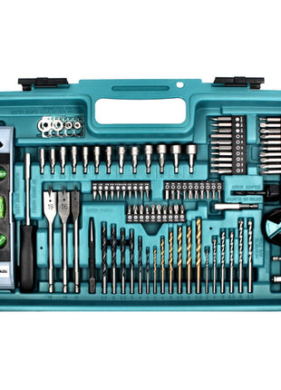 Makita DHP 482 SA2X5 Akku Schlagbohrschrauber 18 V 62 Nm + 2x Akku 2,0 Ah + Ladegerät + 101 tlg. Zubehör Set + Koffer