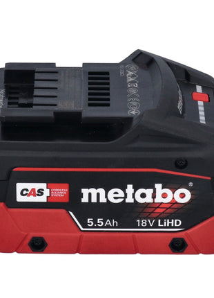 Metabo Basis Set 2x LiHD Akkupack 18 V 5,5 Ah Li-Ion Akku CAS System ( 685122380 ) + ASC 145 Ladegerät AIR COOLED - Toolbrothers