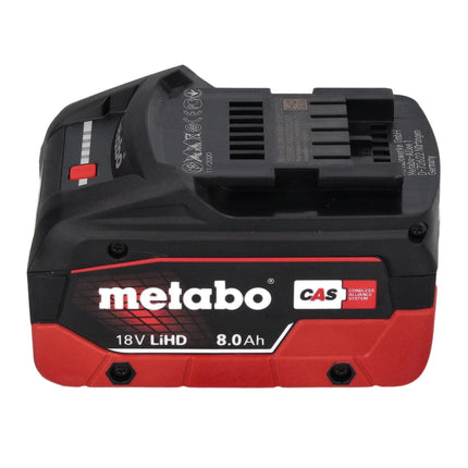Zestaw podstawowy Metabo 2x akumulator Li-Power 18 V 8,0 Ah CAS Li-Ion ( 685131590 ) + ładowarka ASC 145 + metaBOX