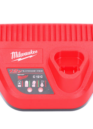 Zestaw startowy akumulatorów Milwaukee M12 NRG-302 2x akumulator litowo-jonowy 12 V 3,0 Ah / 3000 mAh ( 4933451902 ) + ładowarka M12-C12C