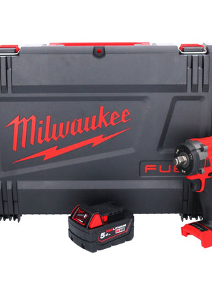 Milwaukee M18 FIW2F12-501X Akku Schlagschrauber 18 V 339 Nm 1/2" Brushless + 1x Akku 5,0 Ah + HD Box - ohne Ladegerät