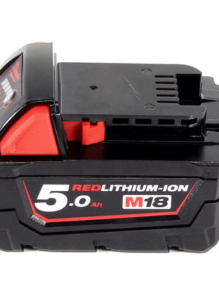 Milwaukee M18 FBL-501 Akku Laubbläser Brushless + 1x Akku 5,0 Ah - ohne Ladegerät - Toolbrothers