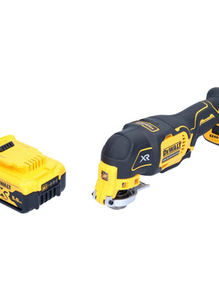 DeWalt DCS 356 N-XJ Akku Multitool Oszillierer 18 V Brushless + 1x Akku 5,0 Ah + Zubehörset - ohne Ladegerät