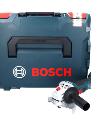 Amoladora angular inalámbrica Bosch GWS 18V-7 Professional 18 V 125 mm 22,23 mm sin escobillas (06019H90029) + L-Boxx - sin batería, sin cargador