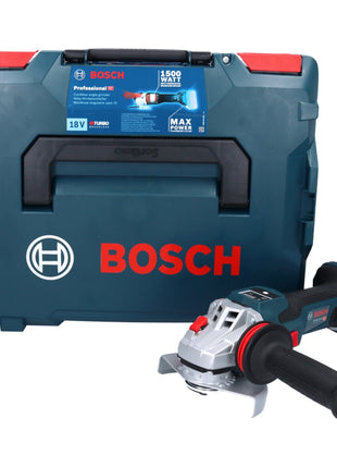 Bosch GWS 18V-15 SC Professional amoladora angular a batería 18 V 125 mm sin escobillas (06019H6100) + L-BOXX - sin batería, sin cargador