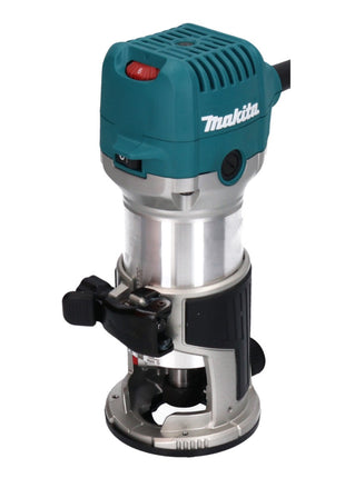 Makita RT 0702 CX2J Multifunktionsfräse 710 W 6 / 8 mm + Oberfräsenmodul + Kantenfräsenmodul + Winkelfräsenmodul + Makpac