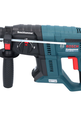 Bosch GBH 18V-21 Taladro percutor inalámbrico profesional 18 V 2,0 J sin escobillas + 1x batería 5,0 Ah + cargador + L-BOXX