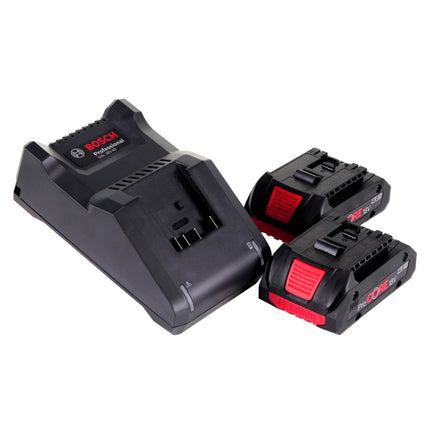 Akumulatorowy młot udarowo-obrotowy Bosch GBH 18V-21 Professional 18 V 2,0 J bezszczotkowy + 2x akumulator ProCORE 4,0 Ah + ładowarka + L-BOXX