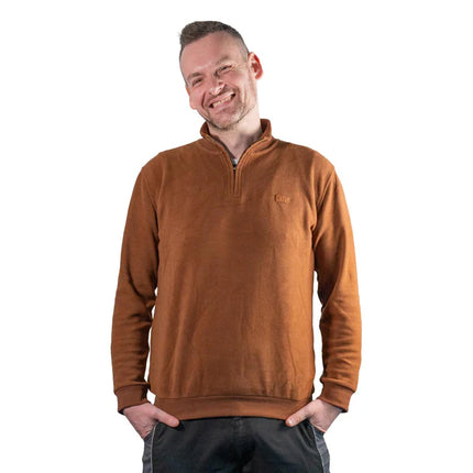 Toolbrothers Quarter-Zip Sweatshirt Casual Fit - AUTUMN COLLECTION Kolor Blackforest Green Rozmiar M