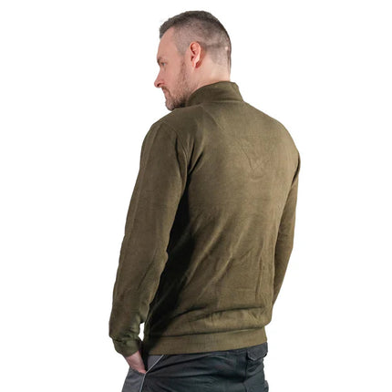 Toolbrothers Quarter-Zip Sweatshirt Casual Fit - AUTUMN COLLECTION Kolor Blackforest Green Rozmiar M