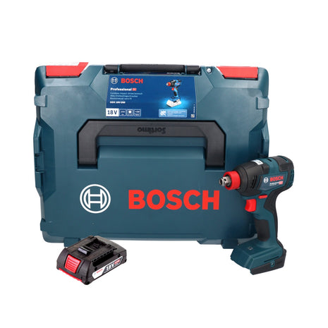 Bosch GDX 18V-200 Professional Akku Drehschlagschrauber 18 V 200 Nm Brushless + 1x Akku 2,0 Ah + L-BOXX - ohne Ladegerät