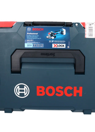 Bosch GWX 18V-7 Professional Akku Winkelschleifer 18 V 125 mm Brushless X-LOCK ( 06019H9105 ) + 2x Akku 4,0 Ah  + Ladegerät + L-Boxx - Toolbrothers