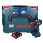 Bosch GDX 18V-200 Profesjonalny akumulatorowy klucz udarowy 18 V 200 Nm bezszczotkowy + 1x akumulator ProCORE 4,0 Ah + L-BOXX - bez ładowarki