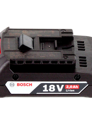 Bosch GEX 18V-125 Professional Akku Exzenterschleifer 18 V 125 mm Brushless + 1x Akku 2,0 Ah + L-BOXX - ohne Ladegerät