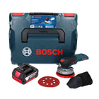 Bosch GEX 18V-125 Profesjonalna akumulatorowa szlifierka oscylacyjna bezszczotkowa 18 V 125 mm + 1x akumulator 4,0 Ah + L-BOXX - bez ładowarki