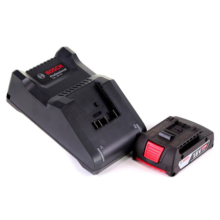 Akumulatorowa szlifierka kątowa Bosch GWS 18V-10 Professional 18 V 125 mm bezszczotkowa + 1x akumulator 2,0 Ah + ładowarka + L-Boxx