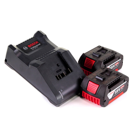 Bosch GWS 18V-10 Profesjonalna akumulatorowa szlifierka kątowa 18 V 125 mm bezszczotkowa + 2x akumulator 5,0 Ah + ładowarka + L-Boxx