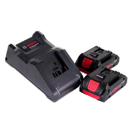 Bosch GWS 18V-10 Professional akumulatorowa szlifierka kątowa 18 V 125 mm bezszczotkowa + 2x akumulator ProCORE 4,0 Ah + ładowarka + L-Boxx