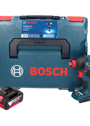 Bosch GDX 18V-210 C Professional Akku Drehschlagschrauber 18 V 210 Nm Brushless + 1x Akku 4,0 Ah + Connectivity Modul + L-Boxx - ohne Ladegerät