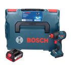 Bosch GDX 18V-210 C Professional Akku Drehschlagschrauber 18 V 210 Nm Brushless + 1x Akku 4,0 Ah + Connectivity Modul + L-Boxx - ohne Ladegerät