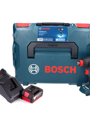 Bosch GDX 18V-210 C Profesjonalny akumulatorowy klucz udarowy 18 V 210 Nm bezszczotkowy + 1x akumulator 5,0 Ah + ładowarka + moduł łączności + L-Boxx