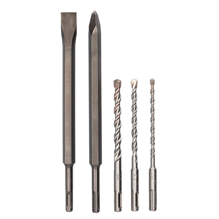 Metabo Bohrer und Meißel Set SP 5 tlg. SDS plus 6 / 8 / 10 mm ( 630465000 ) - Toolbrothers