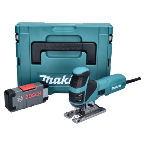 Makita 4351 FCTJ Pendelhubstichsäge 720 W + 46x Sägeblatt + Makpac