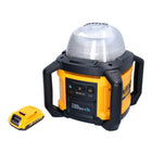 DeWalt DCL 074 Projecteur de chantier sans fil 18 V 5000 lm 4000 Kelvin + 1x batterie 2,0 Ah - sans chargeur