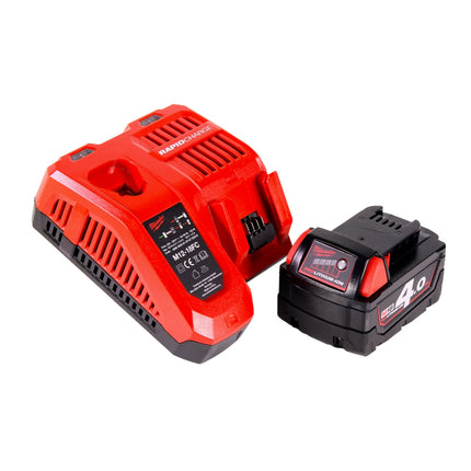 Milwaukee M18 FTR-401X frezarka akumulatorowa 18 V bezszczotkowa + 1x akumulator 4,0 Ah + ładowarka + moduły frezarki + skrzynka HD