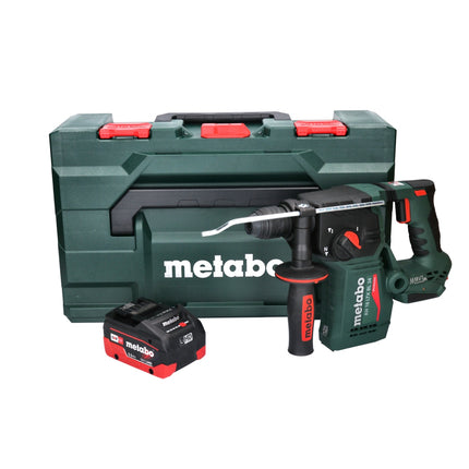 Metabo KH 18 LTX BL 24 akumulatorowa wiertarko-wkrętarka udarowa 18 V 2,2 J SDS Plus bezszczotkowa + 1x akumulator 5,5 Ah + metaBOX - bez ładowarki