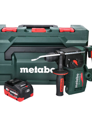 Metabo KH 18 LTX BL 24 akumulatorowa wiertarko-wkrętarka udarowa 18 V 2,2 J SDS Plus bezszczotkowa + 1x akumulator 8,0 Ah + metaBOX - bez ładowarki