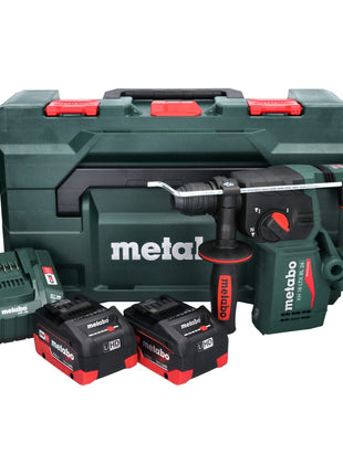 Metabo KH 18 LTX BL 24 taladro percutor a batería 18 V 2,2 J SDS Plus Brushless + 2x batería 8,0 Ah + cargador + metaBOX