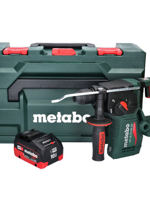 Metabo KH 18 LTX BL 24 Akku Bohrhammer 18 V 2,2 J SDS Plus Brushless + 1x Akku 10,0 Ah + metaBOX - ohne Ladegerät