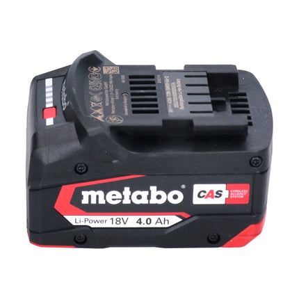 Metabo KH 18 LTX 24 akumulatorowy młot udarowo-obrotowy 18 V 2,1 J SDS plus + 1x akumulator 4,0 Ah + metaBOX - bez ładowarki