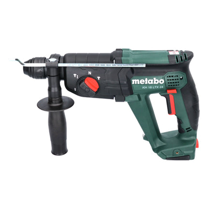 Metabo KH 18 LTX 24 akumulatorowy młot kombi 18 V 2,1 J SDS plus + 2x akumulator 4,0 Ah + ładowarka + metaBOX ( 601712510 )