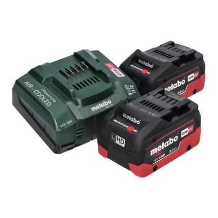 Metabo KH 18 LTX 24 akumulatorowy młot udarowo-obrotowy 18 V 2,1 J SDS plus + 2x akumulator 8,0 Ah + ładowarka + metaBOX