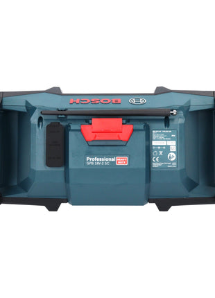 Bosch GPB 18V-2 SC Professional Akku Baustellenradio 18 V DAB+ Bluetooth AUX Solo ( 06014A3100 ) - ohne Akku, ohne Ladegerät - Toolbrothers