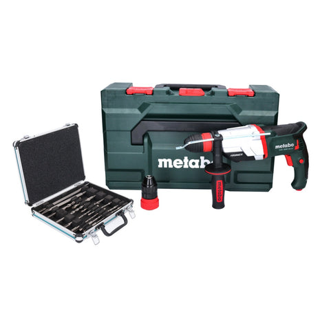 Metabo KHE 2660 Młot kombi 850 W 3 J SDS plus + 13-częściowy zestaw wierteł i dłut + metaBOX