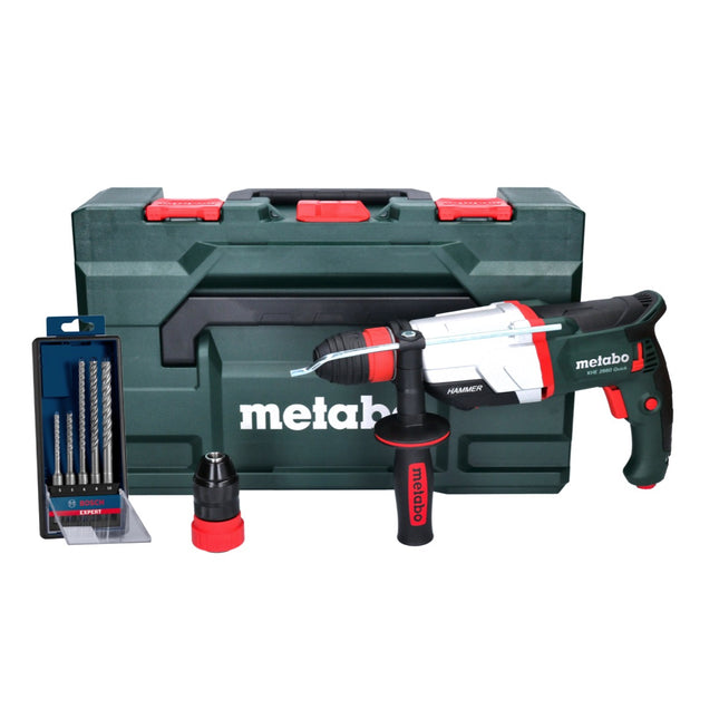 Metabo KHE 2660 Quick Kombihammer 850 W 3 J SDS plus + 5 tlg. Hammerbohrer Set + metaBOX - Toolbrothers