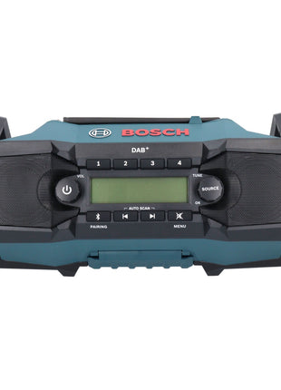 Bosch GPB 18V-2 SC Professional Akku Baustellenradio 18 V DAB+ Bluetooth AUX + 2x Akku 4,0 Ah + Ladegerät