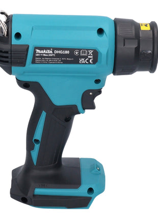 Makita DHG 180 RT1 Akku Heißluftgebläse 18 V 550 °C + 1x Akku 5,0 Ah + Ladegerät - Toolbrothers