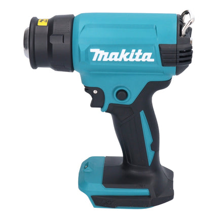 Akumulatorowy pistolet na gorące powietrze Makita DHG 180 RAJ 18 V 550 °C + 2x akumulator 2,0 Ah + ładowarka + Makpac