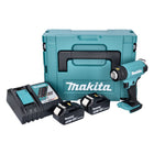 Makita DHG 180 RTJ Akku Heißluftgebläse 18 V 550 °C + 2x Akku 5,0 Ah + Ladegerät + Makpac - Toolbrothers