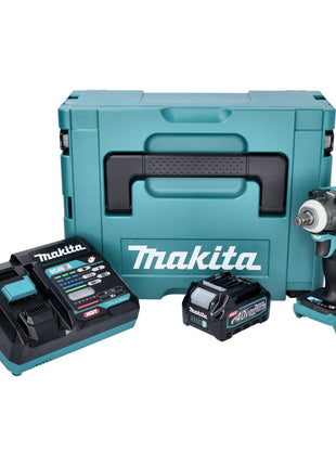 Makita TW 004 GA101 Llave de impacto inalámbrica 40 V máx. 1/2" 350 Nm XGT Brushless + 1x batería 2,0 Ah + cargador + Makpac